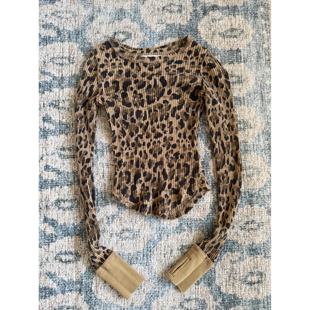 Free People Pretty Little Thermal XS Excellent Condition